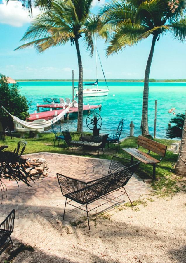 Tortuga Bacalar Bed & Breakfast ภายนอก รูปภาพ